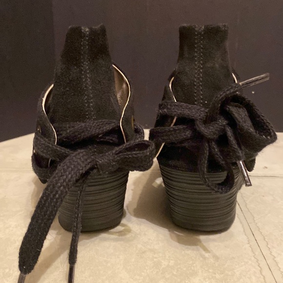 Black Fly London wedge shoes size 37 - Picture 7 of 14